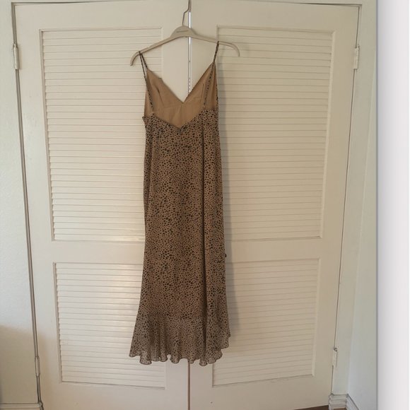 Majorelle Loreto Dress: Natural Leopard - Picture 3 of 4